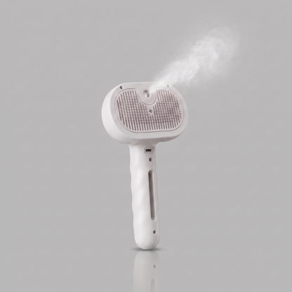 Cepillo  con humidificador removedor de pelo muerto